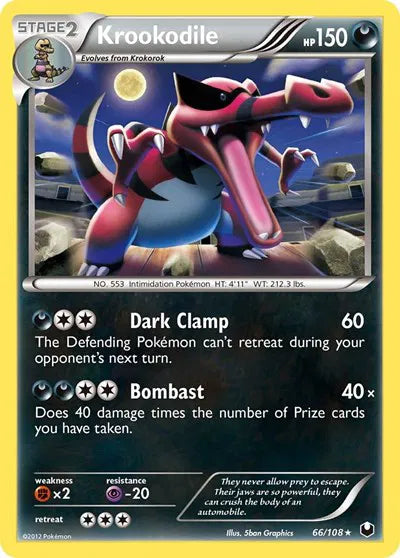 Krookodile - 066/108 - Deck Exclusives
