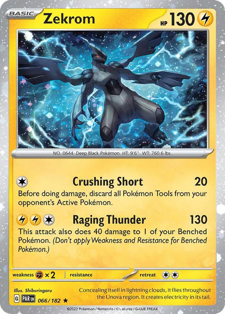 Zekrom - 066/182 - Cosmos Holo - Miscellaneous Cards & Products