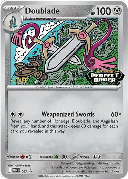 Doublade - 067 - Staff - Mega Evolution Promo