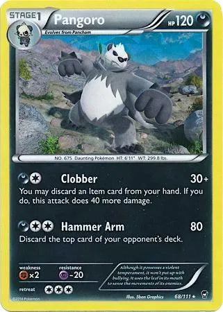Pangoro - 068/111 - Cracked Ice Holo - Deck Exclusives