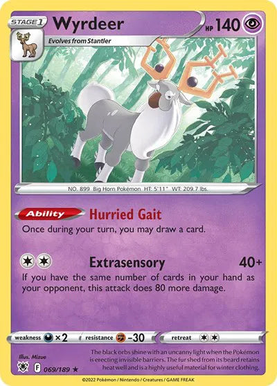 Wyrdeer - 069/189 - Deck Exclusives