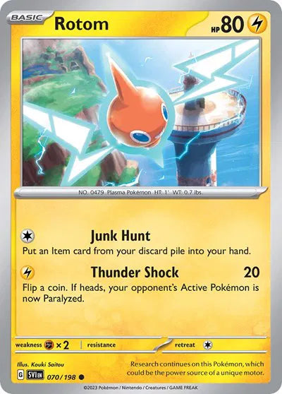 Rotom - 070/198 - Cosmos Holo - Deck Exclusives