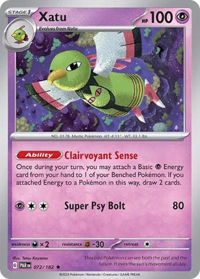 Xatu - 072/182 - Non Holo - Deck Exclusives