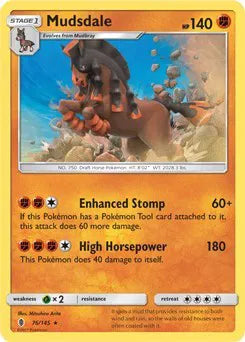 Mudsdale - 076/145 - Prerelease Kit Exclusive - Deck Exclusives