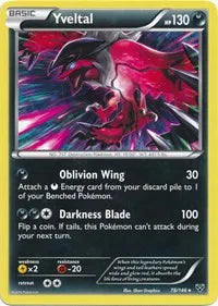 Yveltal - 078/146 - Cracked Ice Holo - Deck Exclusives