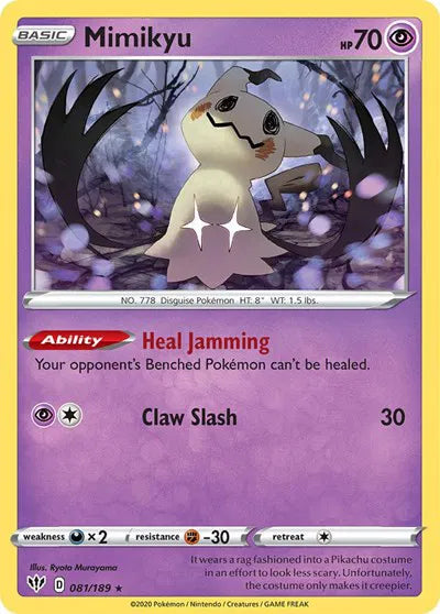 Mimikyu - 081/189 - Miscellaneous Cards & Products