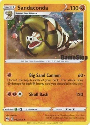 Sandaconda - 082/163 - Gamestop Exclusive - Miscellaneous Cards & Products