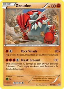 Groudon - 084/160 - XY Primal Clash - Deck Exclusives