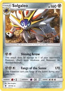 Solgaleo - 087/145 - SM Guardians Rising - Deck Exclusives