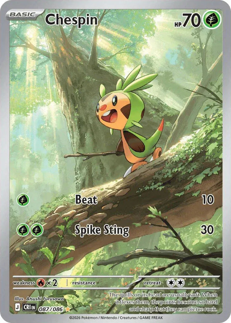 Chespin - 087/086 - Chaos Rising