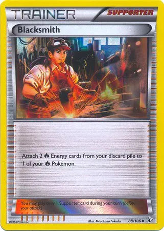 Blacksmith - 88/106 - Sheen Holo - Miscellaneous Cards & Products