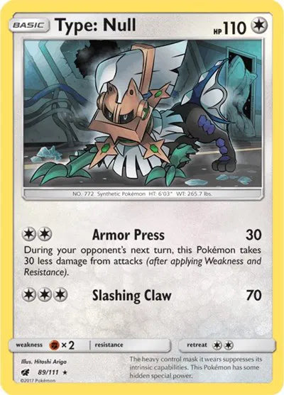 Type: Null - 089/111 - SM Crimson Invasion - Deck Exclusives