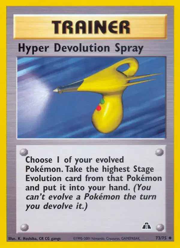 Hyper Devolution Spray - 73/75 - Neo Discovery