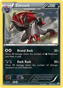 Zoroark - 090/113 - Deck Exclusives