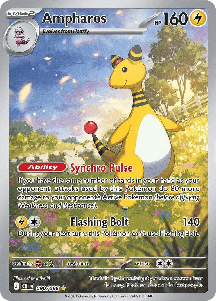Ampharos - 090/086 - Chaos Rising