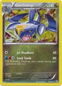 Garchomp - 091/124 - Cracked Ice Holo - Deck Exclusives