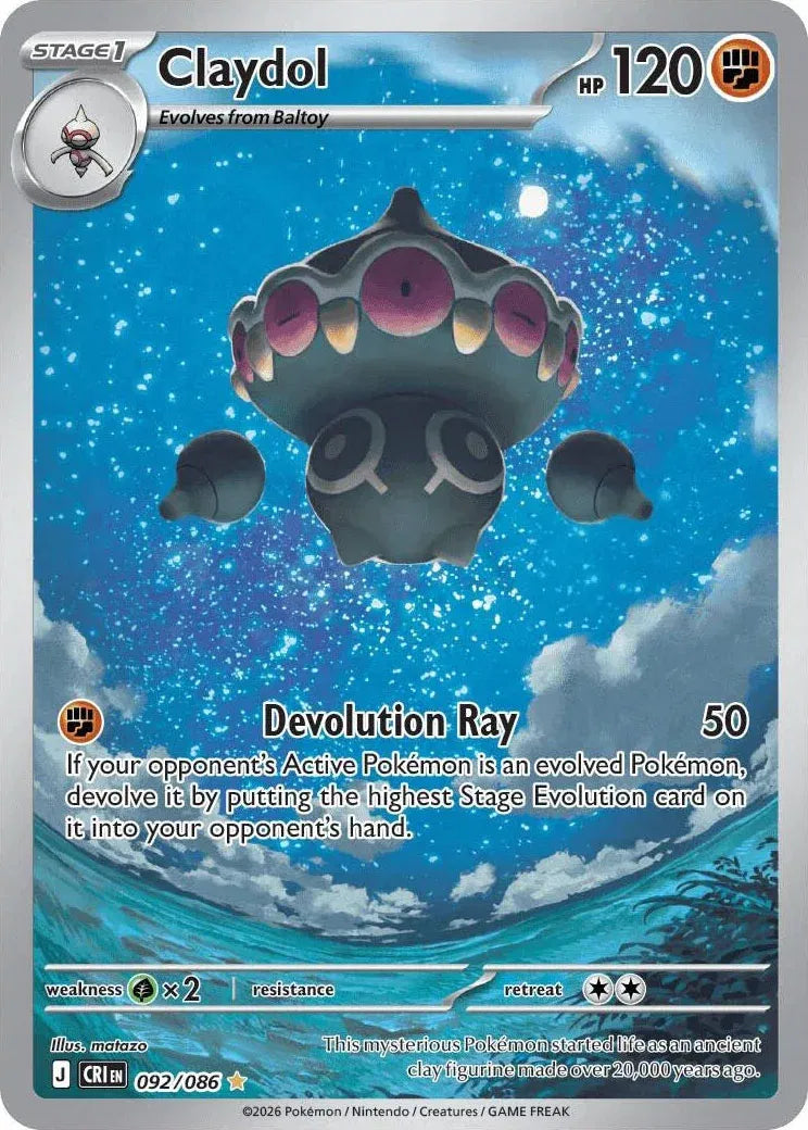 Claydol - 092/086 - Chaos Rising