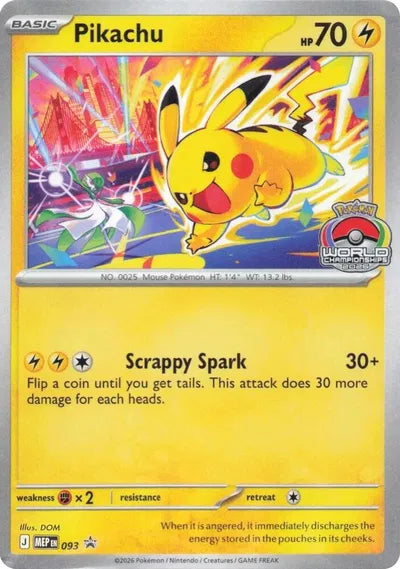 Pikachu - 093 - Mega Evolution Promos