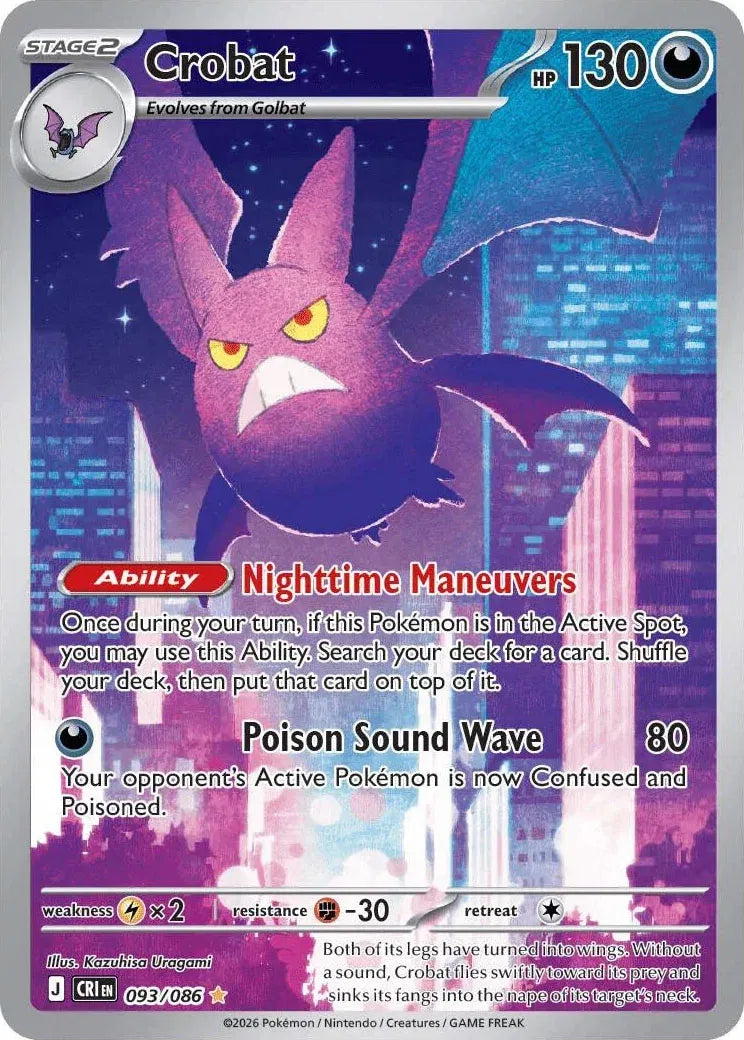 Crobat - 093/086 - Chaos Rising