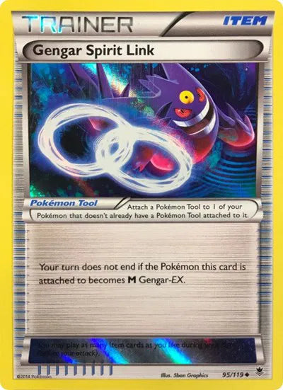 Gengar Spirit Link - 95/119 - Gamestop Exclusive - Miscellaneous Cards & Products