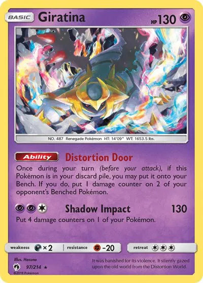 Giratina - 097/214 - Deck Exclusives