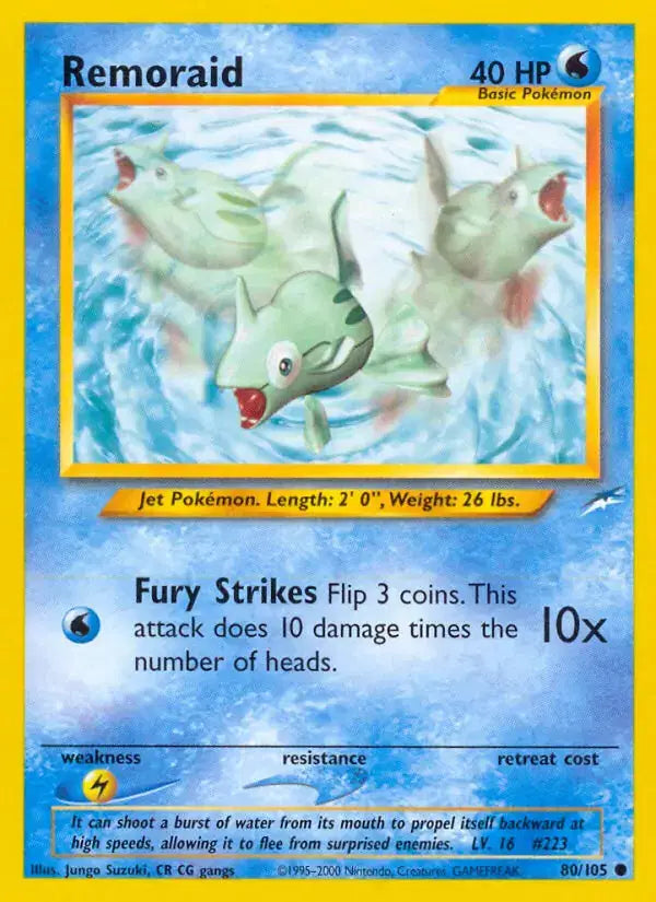 Remoraid - 80/105 - Neo Destiny