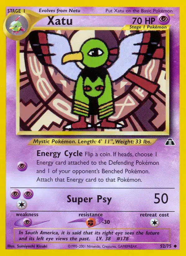 Xatu - 52/75 - Neo Discovery