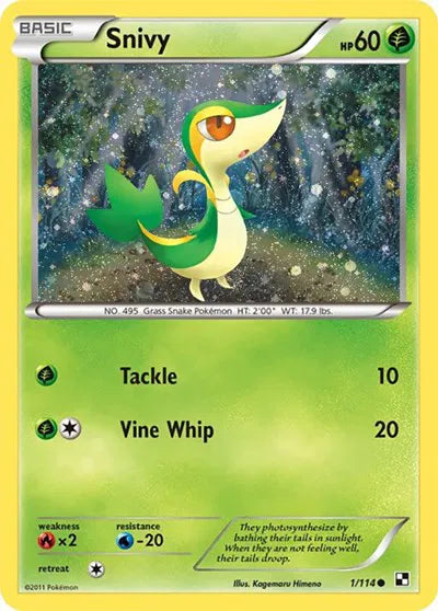 Snivy - 1/114 - Cosmos Holo - Miscellaneous