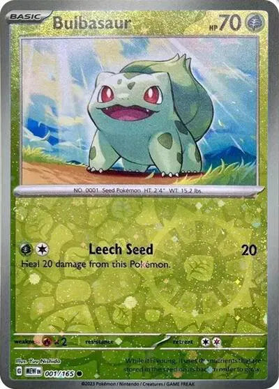 Bulbasaur - 001/165 - Costco Exclusive - Miscellaneous