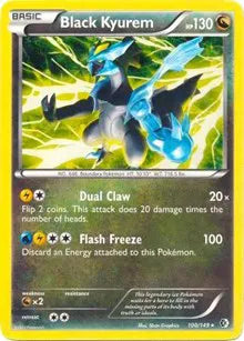 Black Kyurem - 100/149 - BW Boundaries Crossed - Deck Exclusives