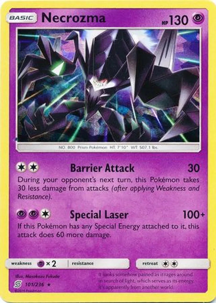 Necrozma - 101/236 - Cracked Ice Holo - Deck Exclusives