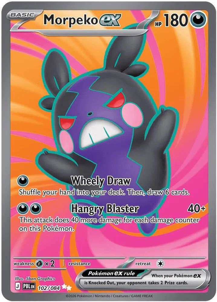 Morpeko ex - 102/084 - Pitch Black