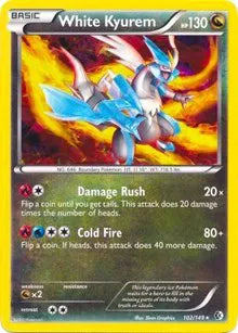 White Kyurem - 102/149 - BW Boundaries Crossed - Deck Exclusives