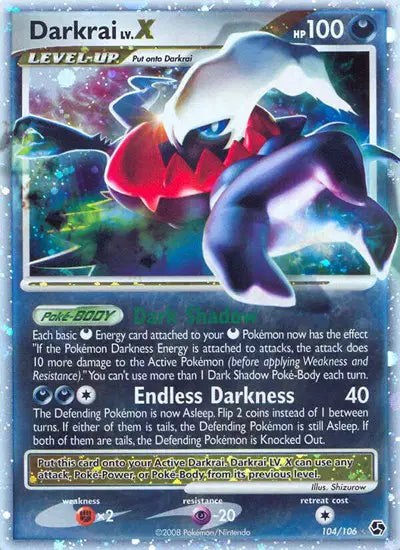 Darkrai Lv.X - 104/106 - Great Encounters