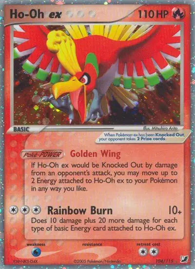 Ho-oh ex - 104/115 - Unseen Forces