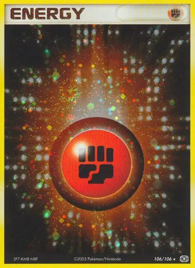 Fighting Energy - 106/106 - EX Emerald