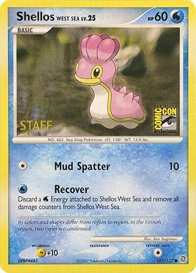 Shellos West Sea - 107/132 - SDCC 2007 - Staff - Miscellaneous Cards & Products