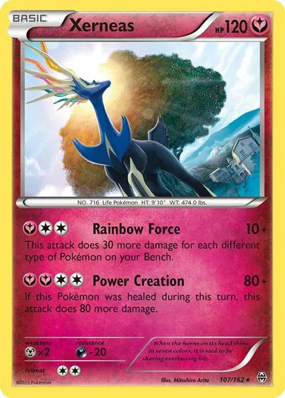 Xerneas - 107/162 - XY BREAKthrough - Deck Exclusives