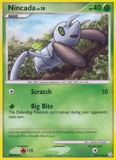 Nincada - 108/146 - Legends Awakened