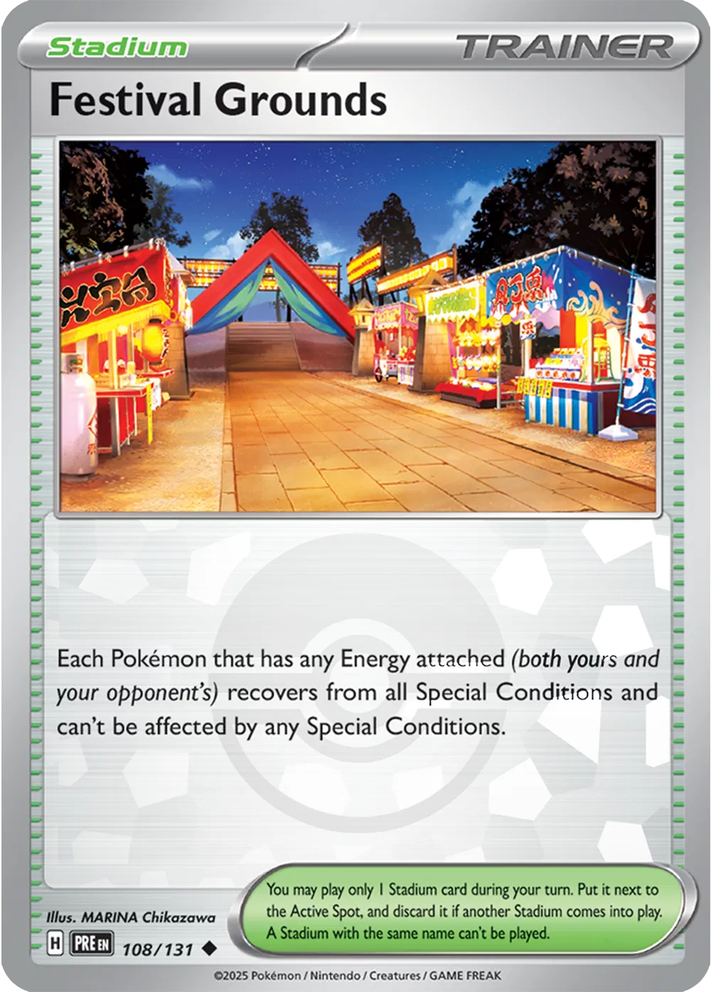 Festival Grounds - 108/131 - Prismatic Evolutions