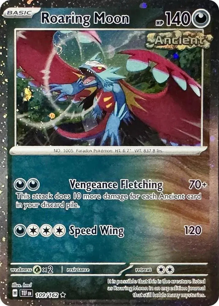 Roaring Moon - 109/162 - Cosmos Holo - Miscellaneous Cards & Products