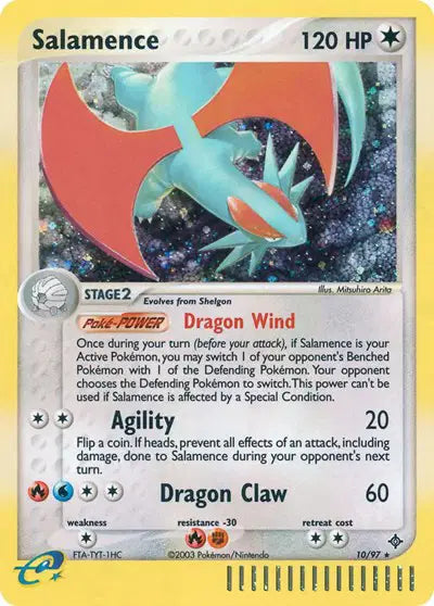 Salamence - 10/97 - Ex Dragon