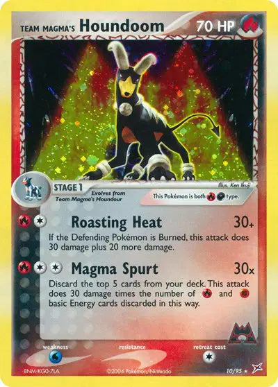 Team Magma's Houndoom - 10/95 - Ex Team Magma vs Team Aqua