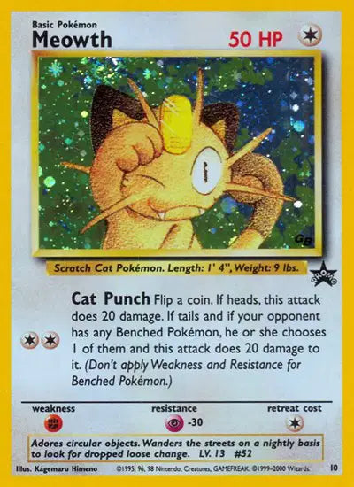 Meowth - 10 - WoTC Promo