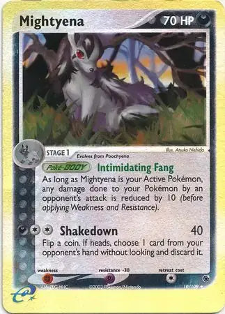 Mightyena - 10/109 - Ruby & Sapphire