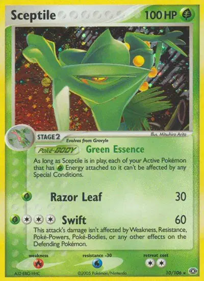 Sceptile - 10/106 - EX Emerald