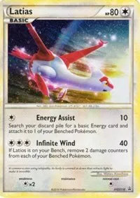 Latias - Cracked Ice Holo -  HGSS10 - HGSS Promos