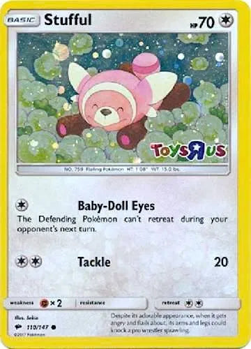 Stufful - 110/147 - Toys R Us - Miscellaneous Cards & Products