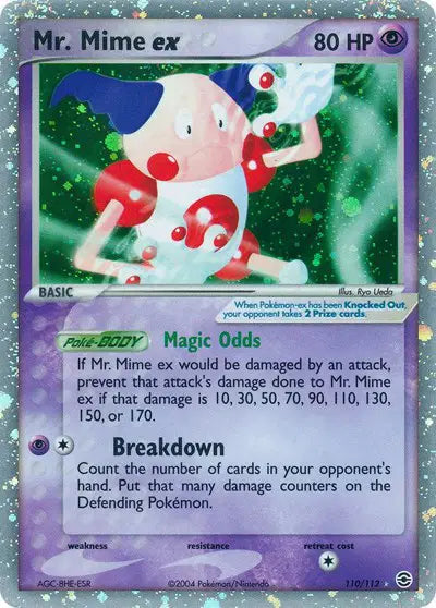 Mr. Mime ex - 110/112 - Ex FireRed & LeafGreen