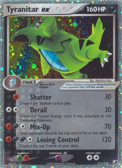 Tyranitar ex - 111/115 - Unseen Forces